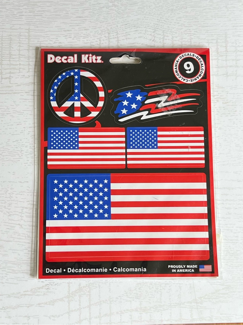 USA Decal Sticker Pack